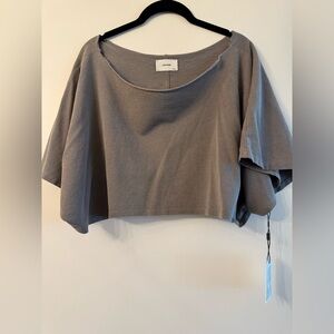 Joah Brown OFF SHOULDER CROP TEE (sold out online)